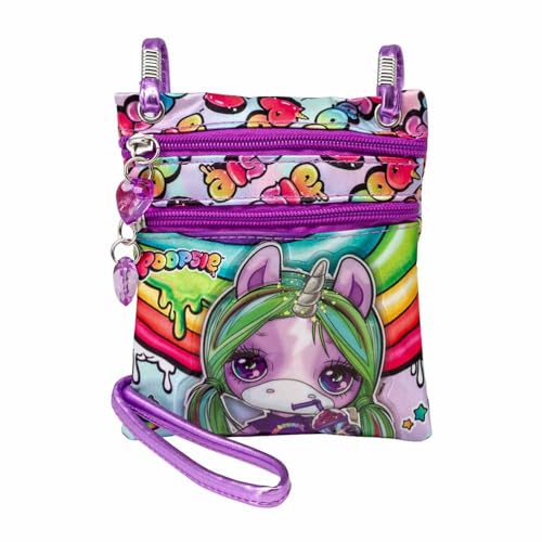Poopsie Slime Surprise Regenbogen-Action Mini Vertikal Schultertasche von KARACTERMANIA