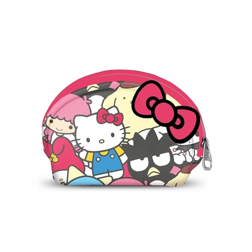 Sanrio Hello Kitty Friends-Casual Oval Geldbörse, Mehrfarbig, 12 x 9 cm von KARACTERMANIA