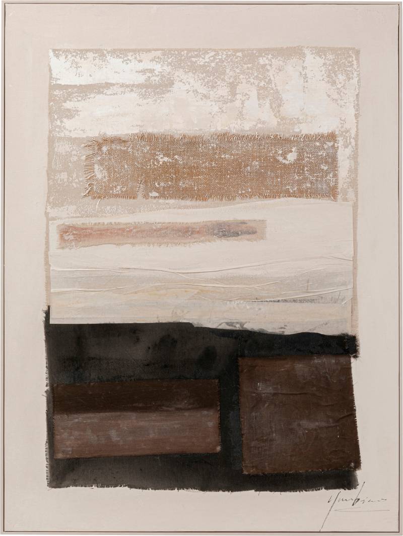 Kare Design Bild mit Rahmen "Gerahmtes Bild Lontano Braun 90x120cm" von KARE DESIGN