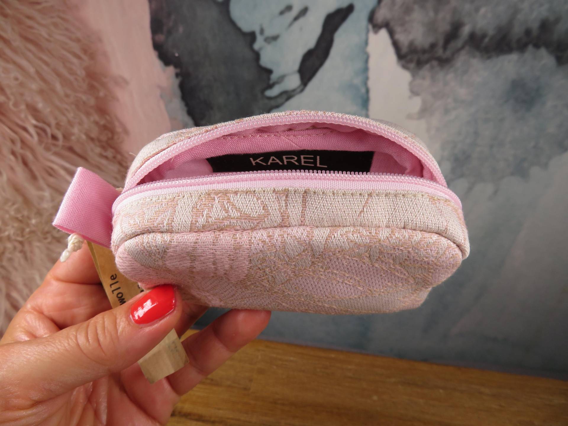 Kleine Kulturtasche, Aufbewahrung, Tasche, Reisetasche, Bad, Kosmetiktasche, Als Geschenk, Make-Up Kleine Kulturtasche, Aufbewahrung, Tasche, Reisetasche, Bad, Kosmetiktasche, Als Geschenk, Make-Up von KARELCollections