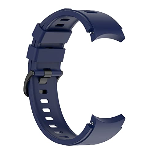 Armband Kompatibel mit Samsung Galaxy Watch 6 44mm Armband Wechselarmbänder 20mm Uhrenarmband Sport Silikon Wechselarmband Ersatzarmband für Galaxy Watch 6 44mm (Blue, One Size) von KAREN66