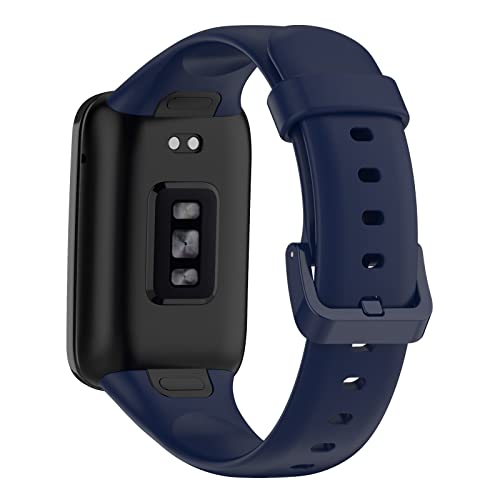 KAREN66 Armband Kompatibel mit Xiaomi Mi Band 7 Pro Armband Silikon Wasserdicht Ersatzband für Xiaomi Mi Band 7 Pro, Damen Herren (Marine) von KAREN66