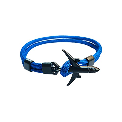 Armband für Damen Schmuck An meinen liebt dich für immer Nautisches Luftfahrtarmband Wasserdichter Regenschirm Seilmanschette Handschlaufe Stahlschraube Geburtstagsgeschenk für Jungen (G, One Size) von KAREN66