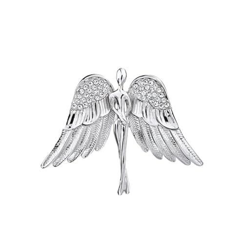 Engel Abzeichen Angel Brosche Damen Elegant Anstecknadeln für Partys, Bankette, Schal dekoriert, Kleidung Modeschmuck, Mantel Zubehör, Schmuck von KAREN66