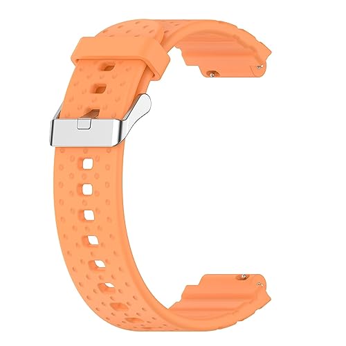 KAREN66 Kinder Armband Kompatibel mit Xplora Kids Watch X5 Play Armband für Mädchen Jungen Sport Silikon Uhrenarmband Replacement Wechselarmband Ersatzarmband für Xplora X5 Play Smartwatch, Orange von KAREN66