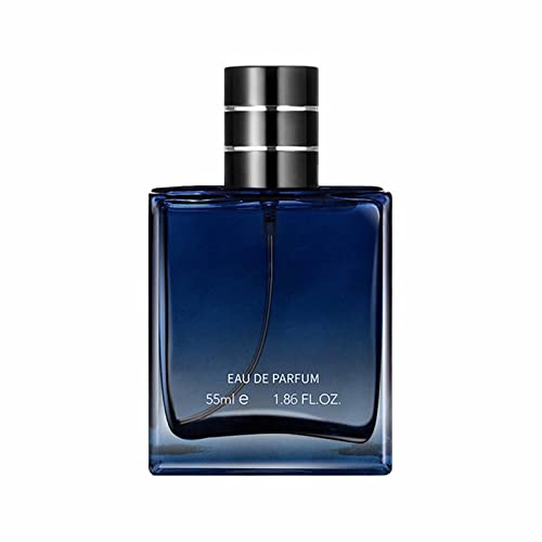 Parfüm für Herren Eau de Cologne 55ml Herrenduft Gentleman Herrenparfüm Spray Dauerhafter Duft (Blau) von KAREN66