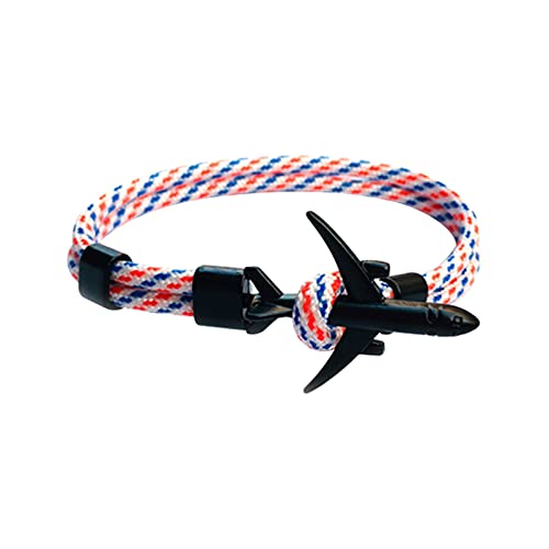 Personalisierbare Armbänder Herren Damen Armband An Meinen liebt Dich für Immer Nautisches Luftfahrtarmband Wasserdichter Regenschirm Seilmanschette Handschlaufe Halloween Weihnachten (K, One Size) von KAREN66