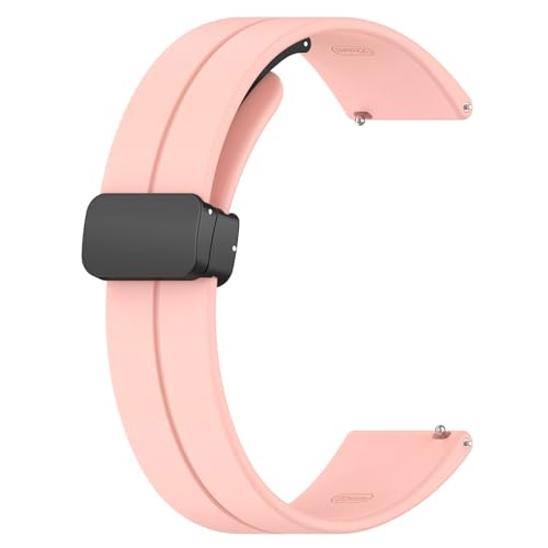 Sport Magnetisch Armbänder für Withings ScanWatch 2 38mm Armband Damen Herren, Magnetverschluss Silikon Weiches Uhrenarmband Sport Verstellbares Ersatzband für Withings ScanWatch 2 38mm von KAREN66
