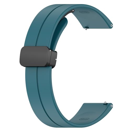Sport Magnetisch Armbänder für Withings ScanWatch 2 38mm Armband Damen Herren, Magnetverschluss Silikon Weiches Uhrenarmband Sport Verstellbares Ersatzband für Withings ScanWatch 2 38mm von KAREN66