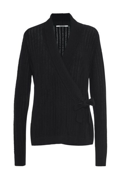 KARINFRAIDENRAIJ Cardigan wrap aus feinster Lamawolle von KARINFRAIDENRAIJ