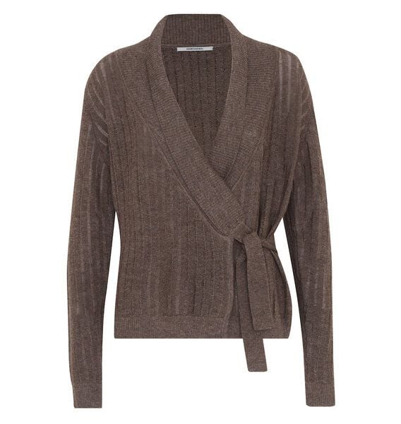 KARINFRAIDENRAIJ Cardigan wrap aus feinster Lamawolle von KARINFRAIDENRAIJ