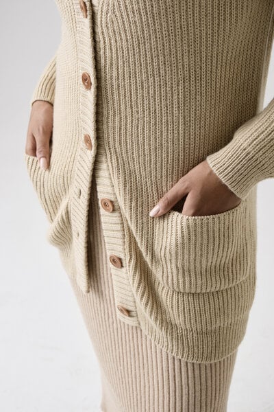 KARINFRAIDENRAIJ cardigan dulce de leche von KARINFRAIDENRAIJ