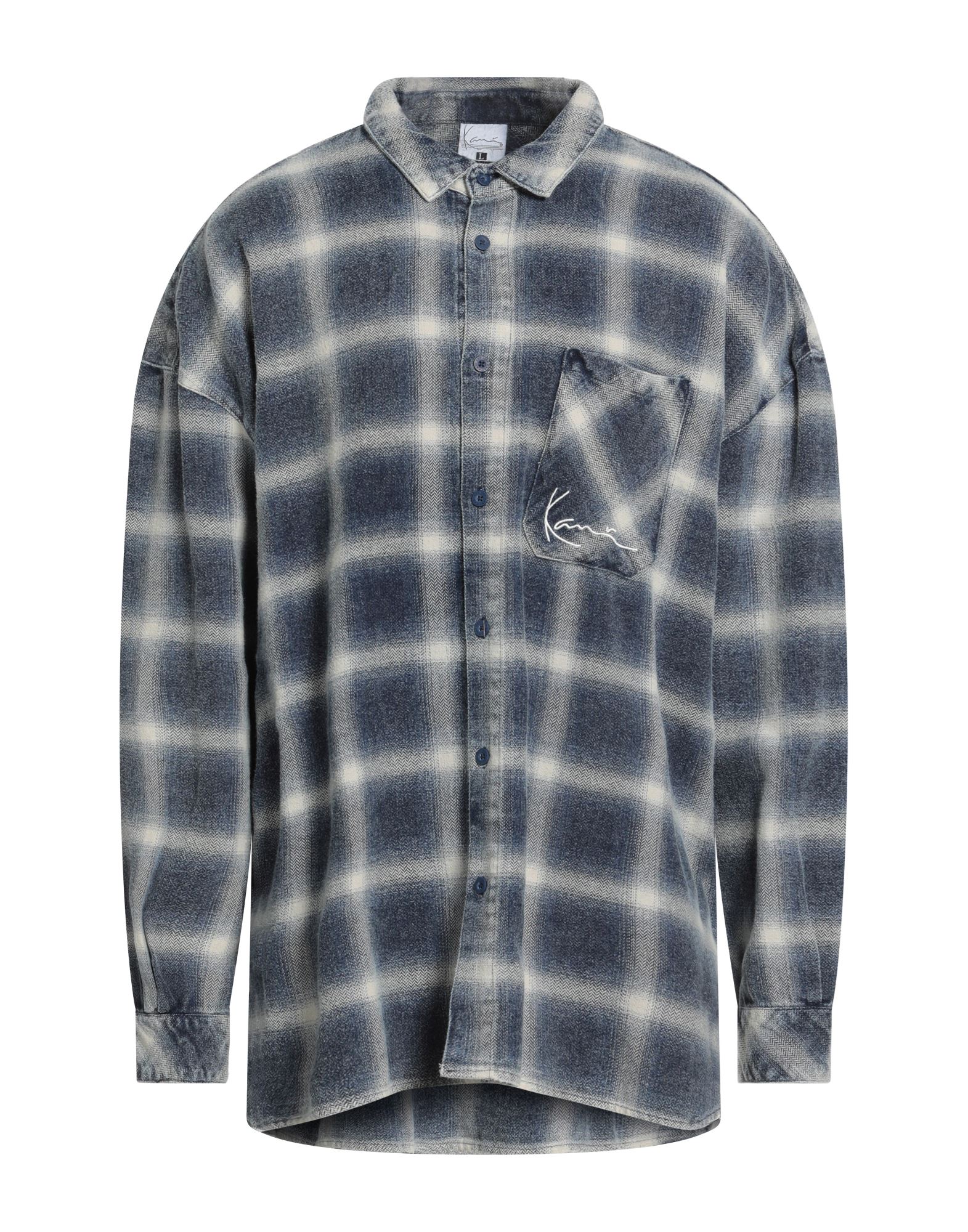 KARL KANI Hemd Herren Blau von KARL KANI