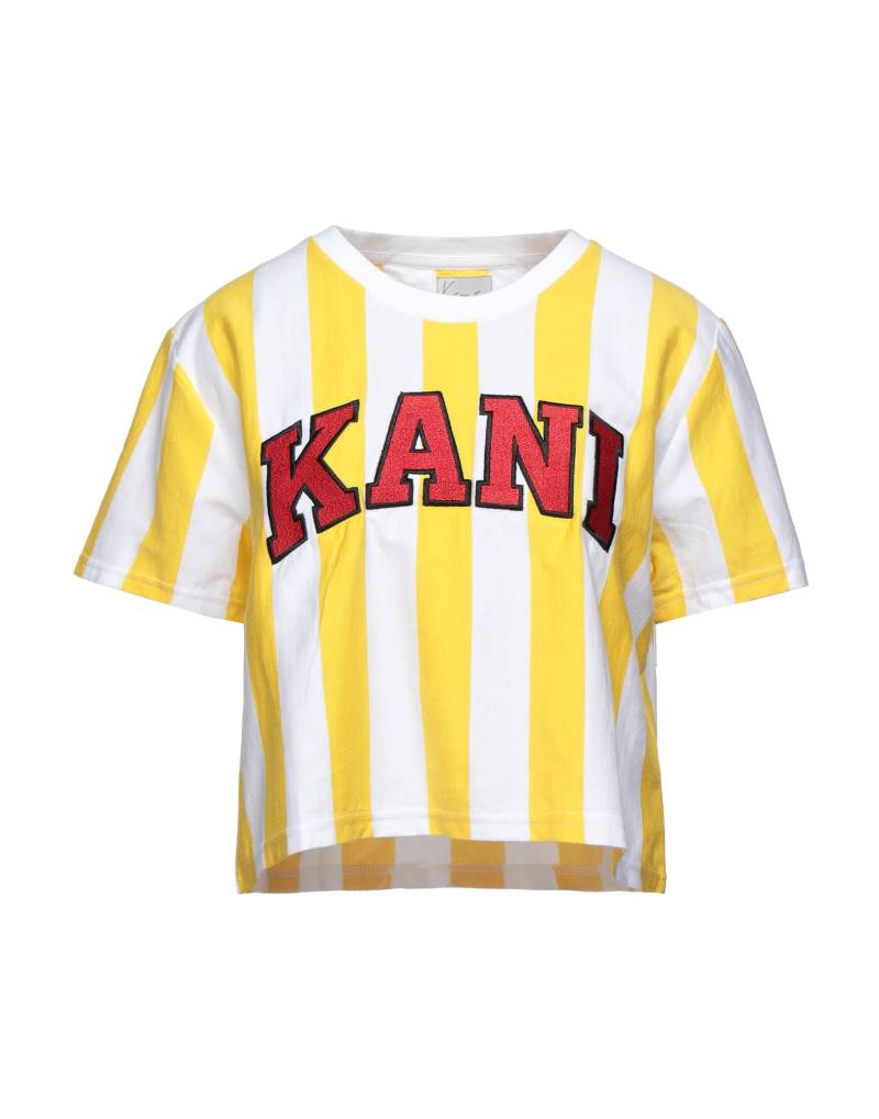 KARL KANI T-shirts Damen Gelb von KARL KANI
