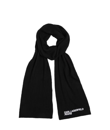 KARL LAGERFELD JEANS, Herren, Essential Logo Schal, Schwarz, Einheitsgröße KARL LAGERFELD JEANS, Herren, Essential Logo Schal, Schwarz, Einheitsgröße von KARL LAGERFELD JEANS