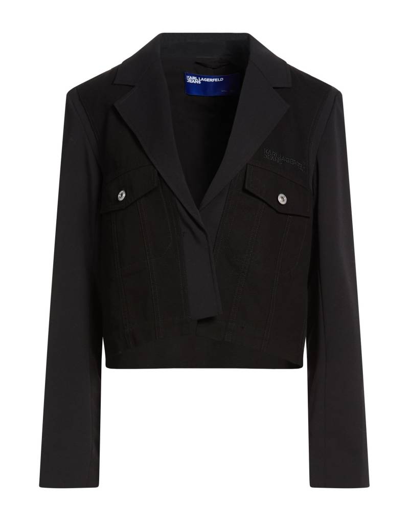 KARL LAGERFELD JEANS Blazer Damen Schwarz von KARL LAGERFELD JEANS
