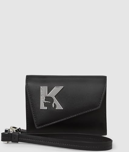 KARL LAGERFELD JEANS Damen GeoKartenhalter Mit String Schwarz, One Size von KARL LAGERFELD JEANS