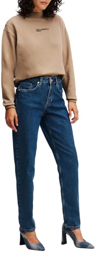 KARL LAGERFELD JEANS Damen Mom Denim Mom Fit, Blau, 3232 von KARL LAGERFELD JEANS