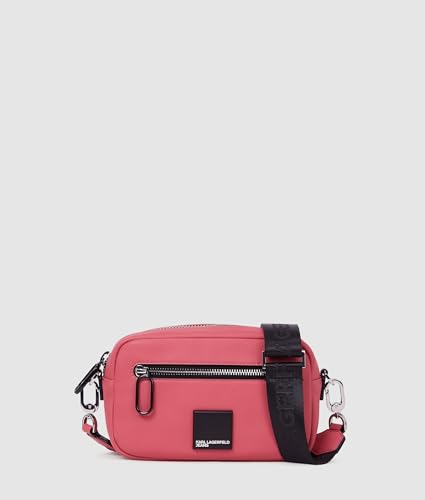 KARL LAGERFELD JEANS Damen Weiche Kameratasche Mit BoxLogo Rosa, One size KARL LAGERFELD JEANS Damen Weiche Kameratasche Mit BoxLogo Rosa, One size von KARL LAGERFELD JEANS