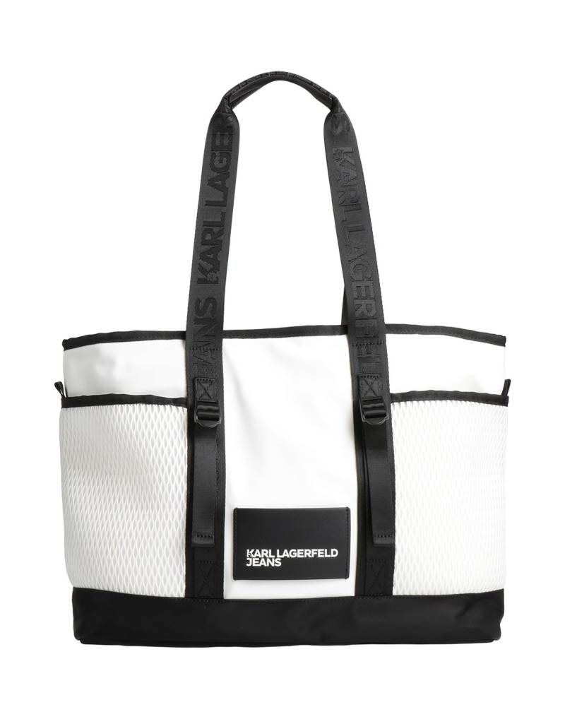 KARL LAGERFELD JEANS Handtaschen Damen Weiß von KARL LAGERFELD JEANS