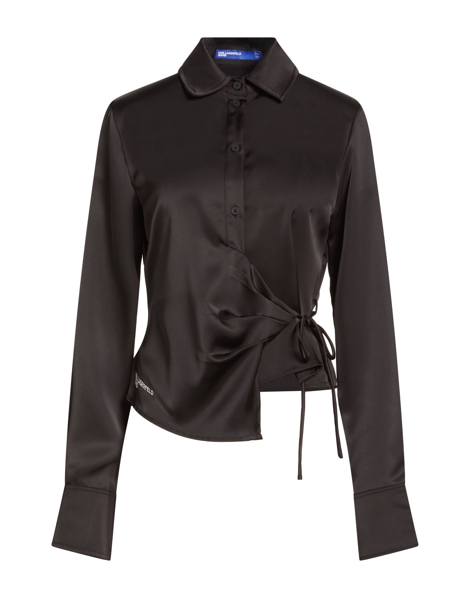 KARL LAGERFELD JEANS Hemd Damen Schwarz von KARL LAGERFELD JEANS