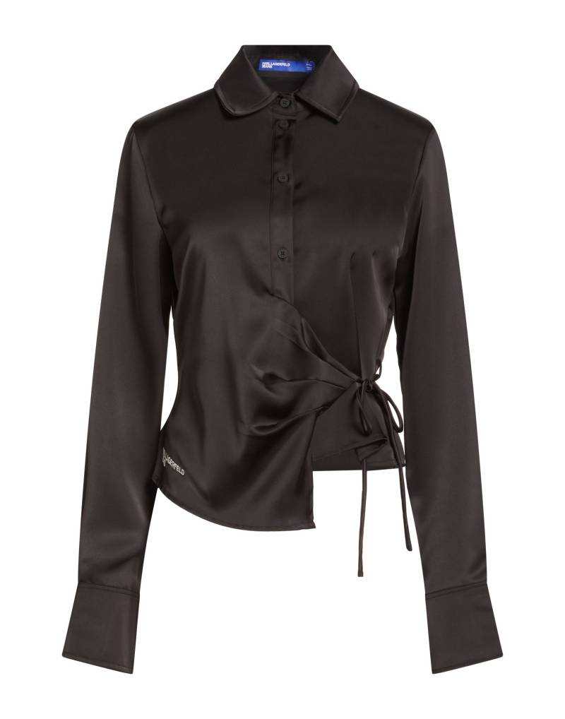 KARL LAGERFELD JEANS Hemd Damen Schwarz von KARL LAGERFELD JEANS