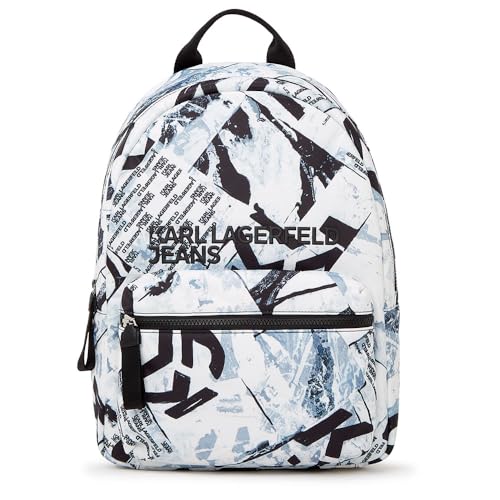 KARL LAGERFELD JEANS Herren Essential NylonRucksack AlloverPrint Mehrfarbig, One size KARL LAGERFELD JEANS Herren Essential NylonRucksack AlloverPrint Mehrfarbig, One size von KARL LAGERFELD JEANS