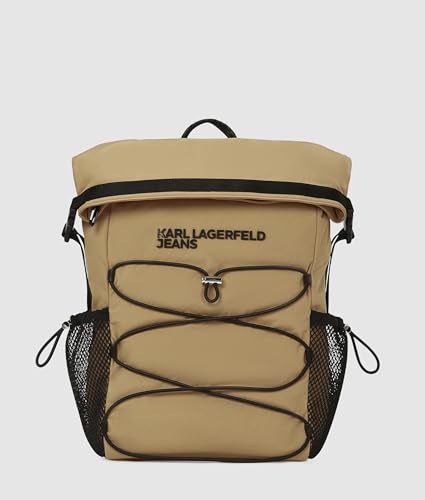 KARL LAGERFELD JEANS Herren Utility String Backpack Braun, One size von KARL LAGERFELD JEANS