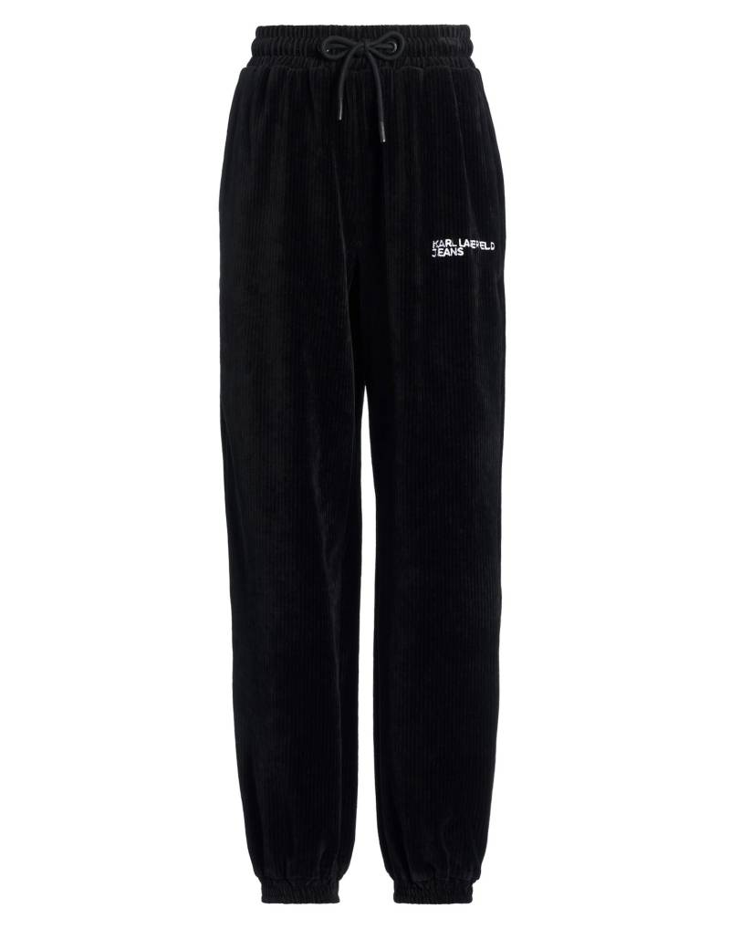 KARL LAGERFELD JEANS Hose Damen Schwarz von KARL LAGERFELD JEANS