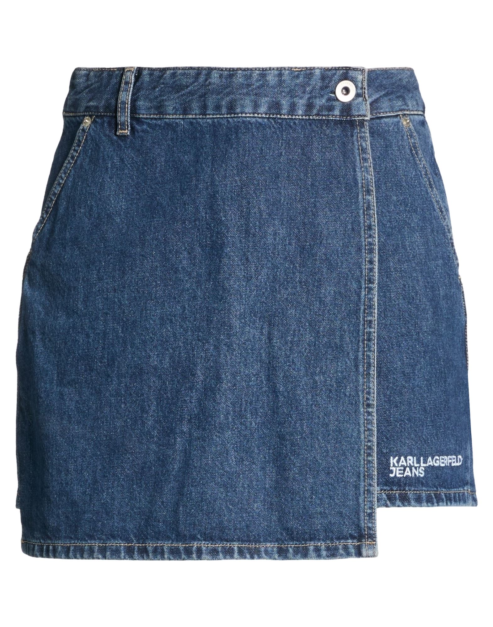 KARL LAGERFELD JEANS Jeansshorts Damen Blau von KARL LAGERFELD JEANS
