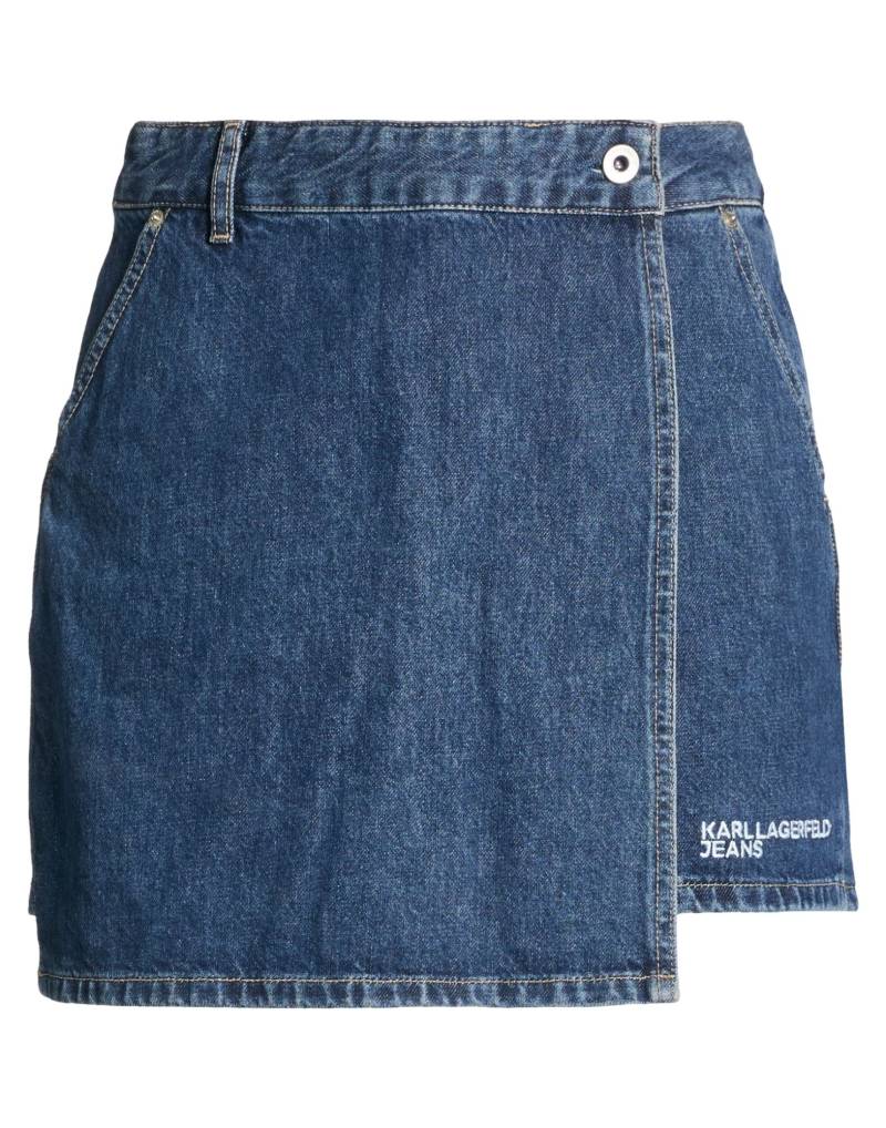 KARL LAGERFELD JEANS Jeansshorts Damen Blau von KARL LAGERFELD JEANS