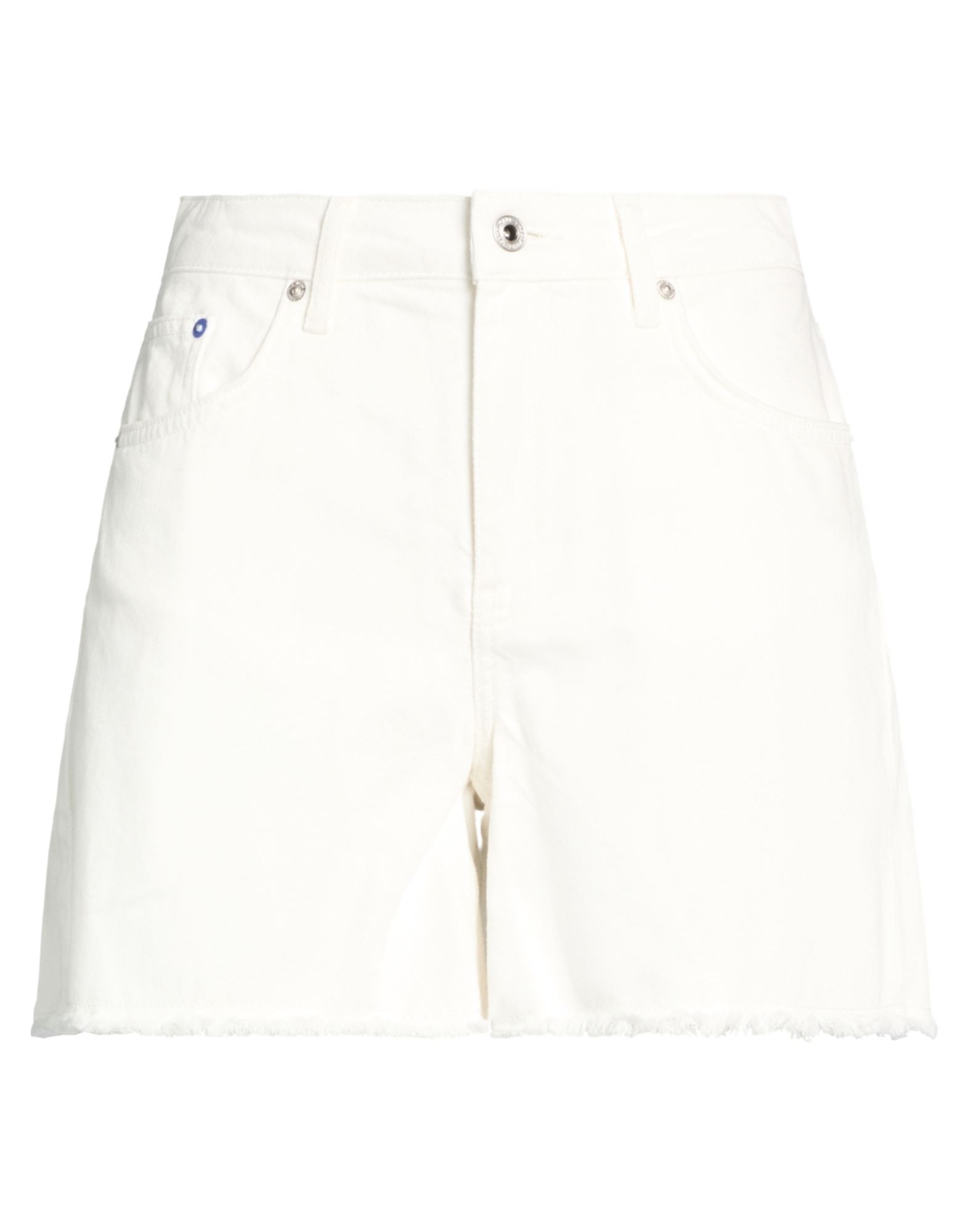 KARL LAGERFELD JEANS Jeansshorts Damen Weiß von KARL LAGERFELD JEANS