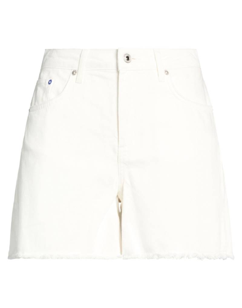 KARL LAGERFELD JEANS Jeansshorts Damen Weiß von KARL LAGERFELD JEANS