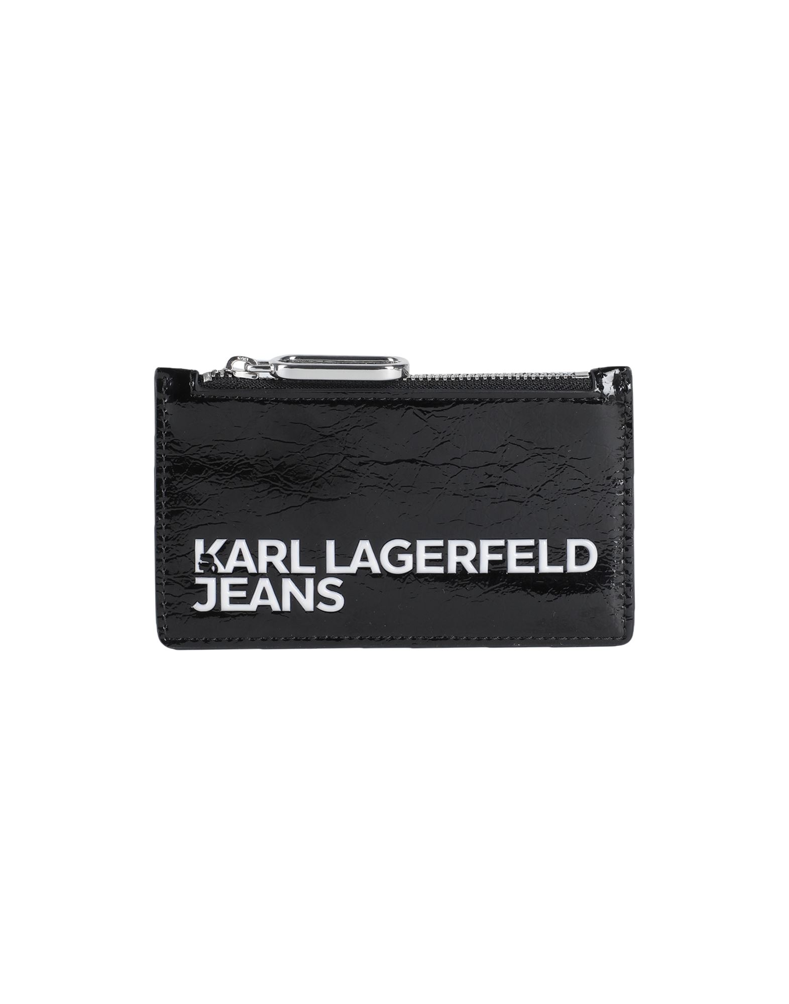 KARL LAGERFELD JEANS Portemonnaie Damen Schwarz von KARL LAGERFELD JEANS