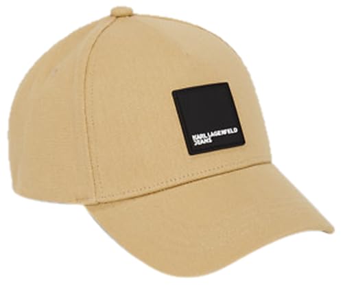 KARL LAGERFELD JEANS Herren Box Logo Cap Braun, One Size von KARL LAGERFELD JEANS