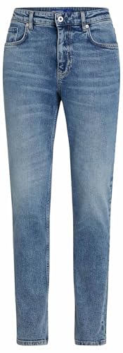 KARL LAGERFELD JEANS, Herren, Slim Denim, Schmale Beinform, Stone Washed Mittelblau, 2830 von KARL LAGERFELD JEANS
