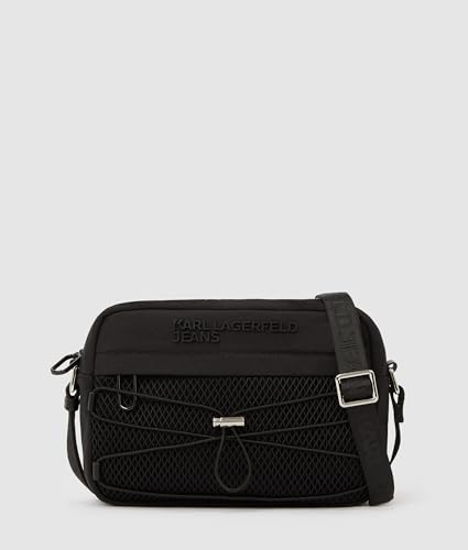 KARL LAGERFELD JEANS Herren Utility String Crossbody Schwarz, One size von KARL LAGERFELD JEANS