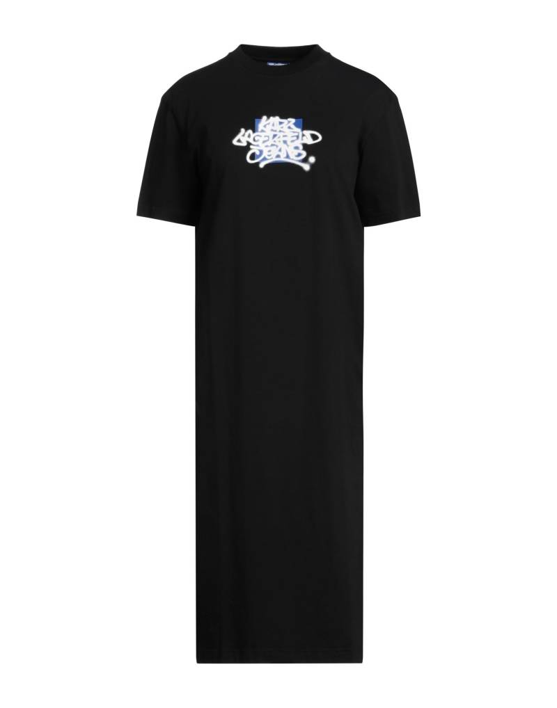 KARL LAGERFELD JEANS Midi-kleid Damen Schwarz von KARL LAGERFELD JEANS
