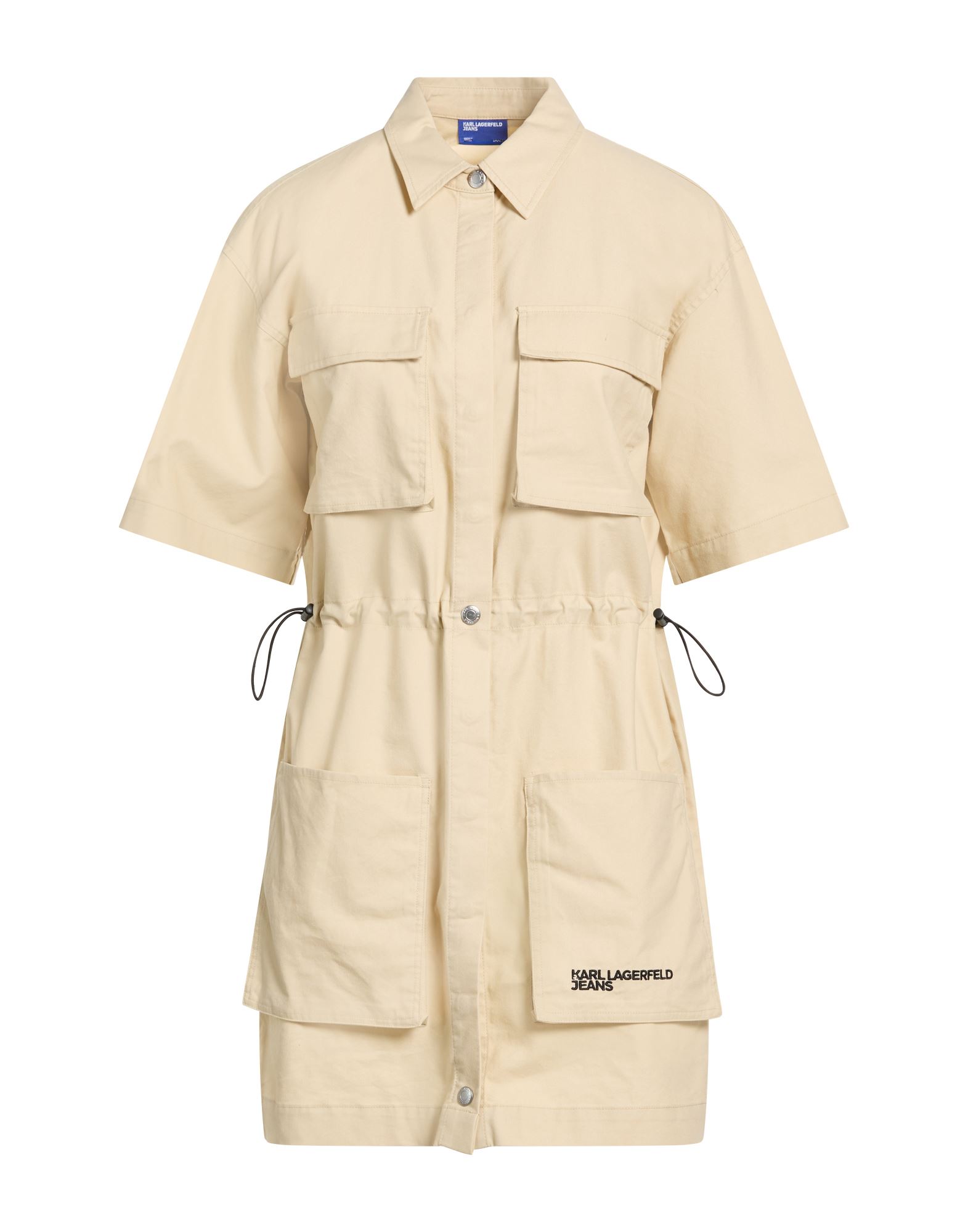 KARL LAGERFELD JEANS Mini-kleid Damen Beige von KARL LAGERFELD JEANS