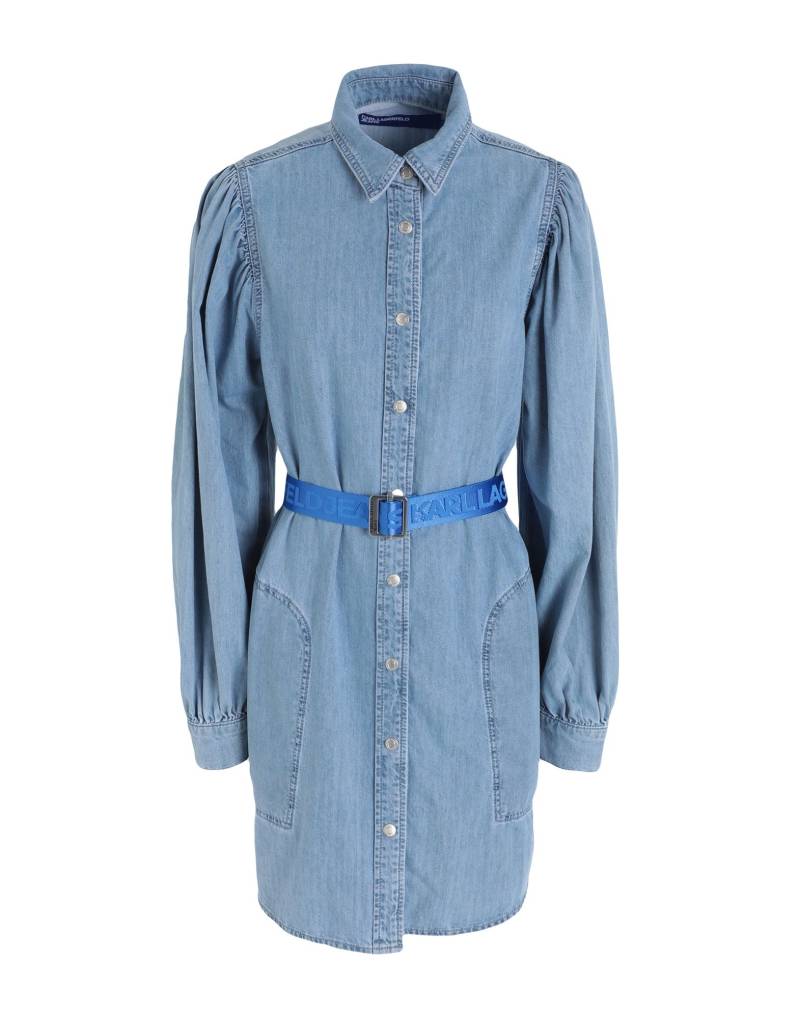 KARL LAGERFELD JEANS Mini-kleid Damen Blau von KARL LAGERFELD JEANS