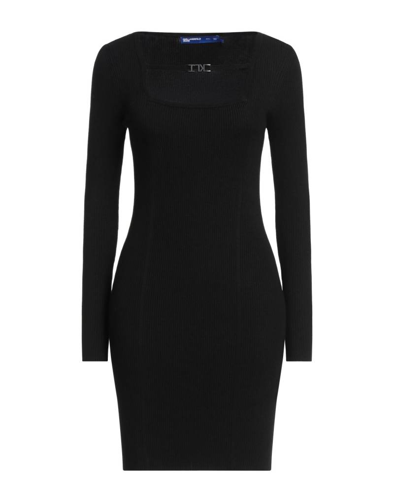 KARL LAGERFELD JEANS Mini-kleid Damen Schwarz von KARL LAGERFELD JEANS