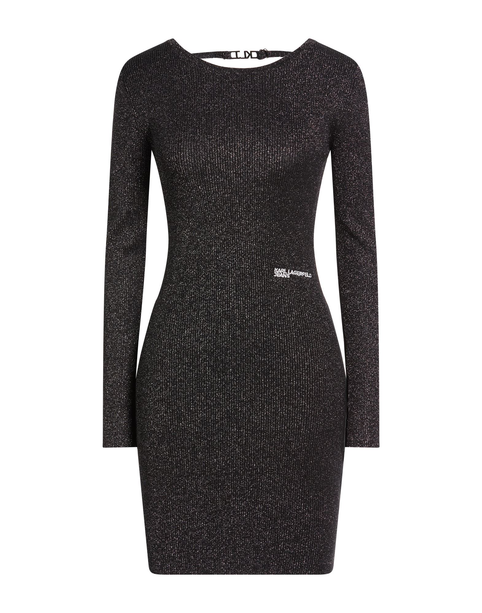 KARL LAGERFELD JEANS Mini-kleid Damen Schwarz von KARL LAGERFELD JEANS