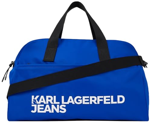 Karl Lagerfeld Jeans Herren NylonGymbag Blau, One Size von KARL LAGERFELD JEANS