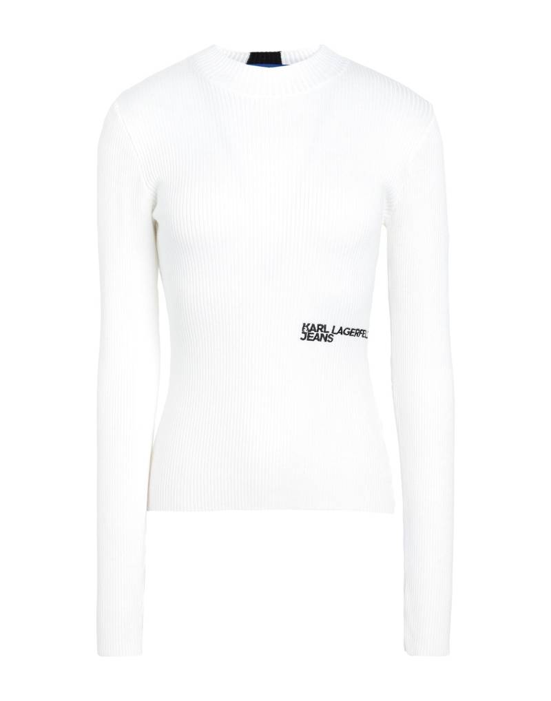 KARL LAGERFELD JEANS Pullover Damen Off white von KARL LAGERFELD JEANS
