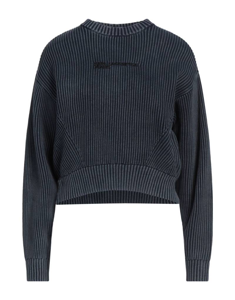 KARL LAGERFELD JEANS Pullover Damen Taubenblau von KARL LAGERFELD JEANS