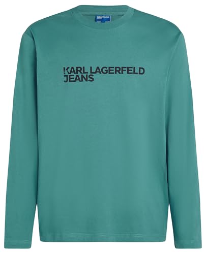 KARL LAGERFELD JEANS Regular FIT Langarm T-Shirt, BLAU, L KARL LAGERFELD JEANS Regular FIT Langarm T-Shirt, BLAU, L von KARL LAGERFELD JEANS