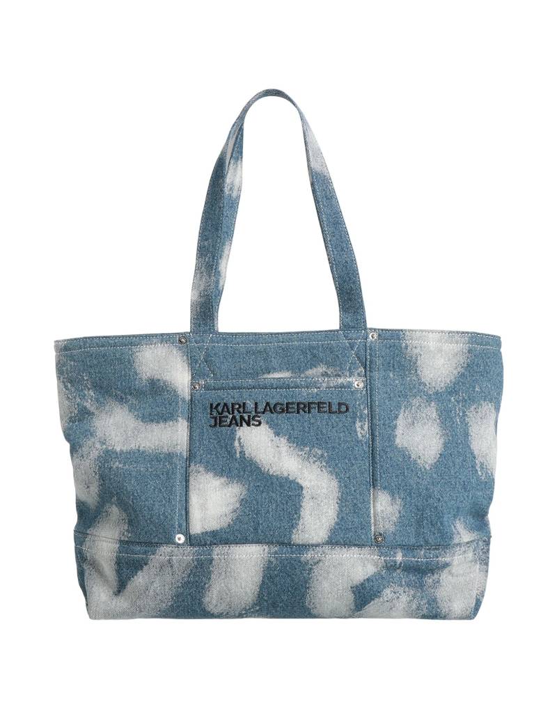 KARL LAGERFELD JEANS Schultertasche Damen Blau KARL LAGERFELD JEANS Schultertasche Damen Blau von KARL LAGERFELD JEANS