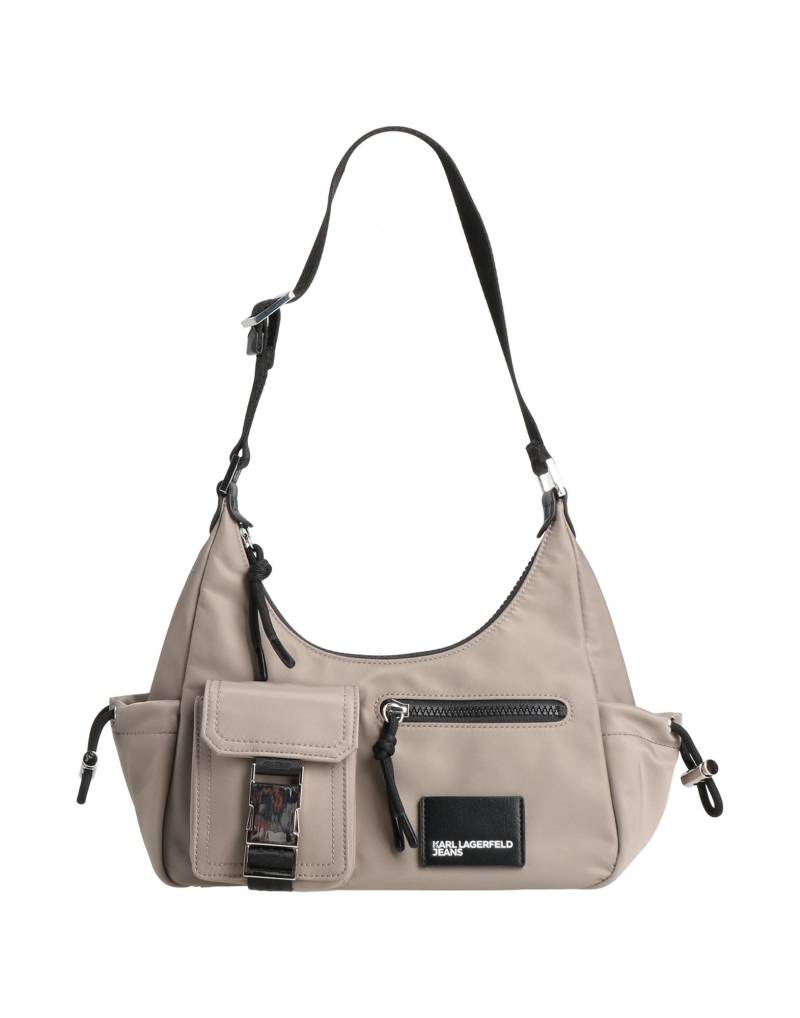 KARL LAGERFELD JEANS Schultertasche Damen Grau von KARL LAGERFELD JEANS