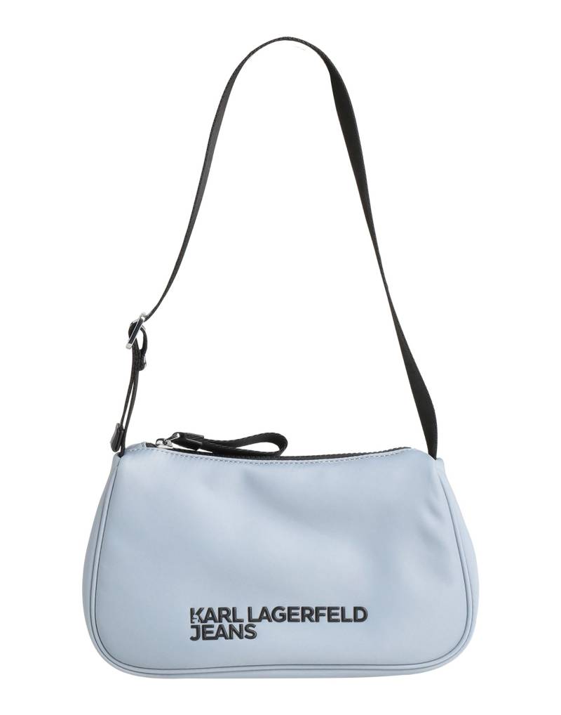 KARL LAGERFELD JEANS Schultertasche Damen Himmelblau von KARL LAGERFELD JEANS