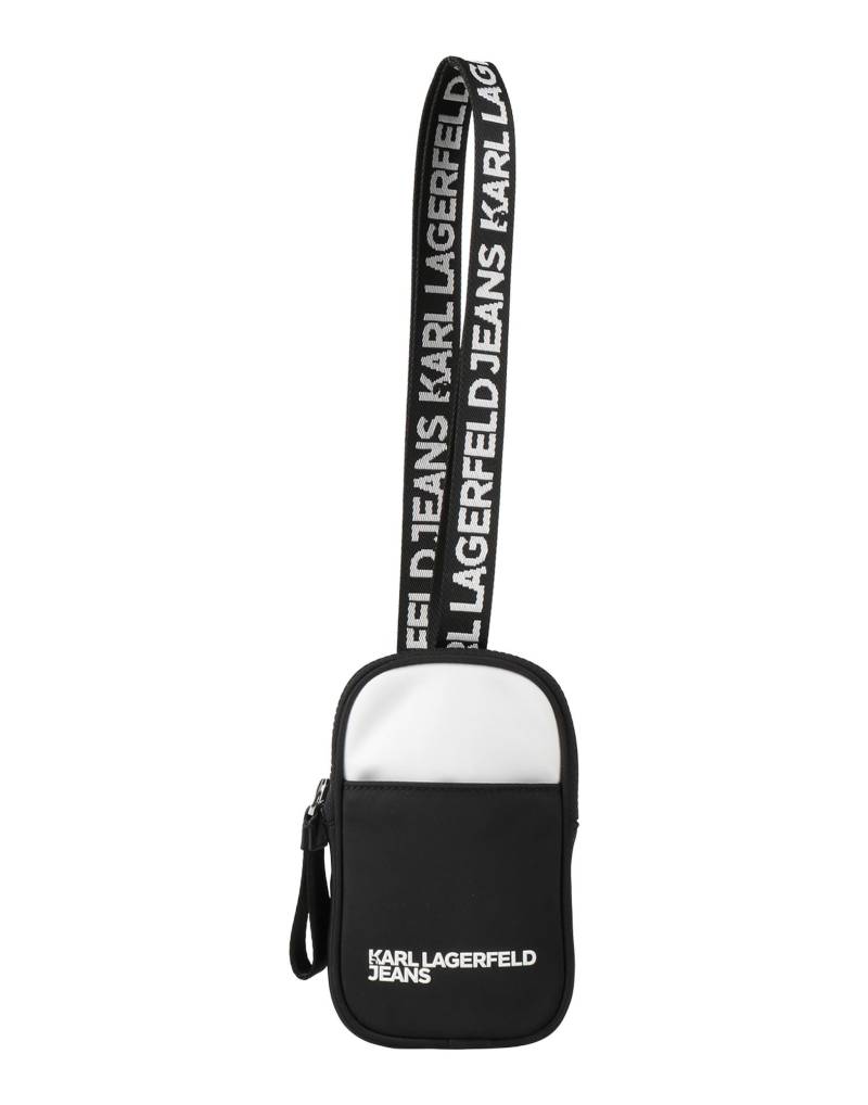 KARL LAGERFELD JEANS Schultertasche Damen Schwarz von KARL LAGERFELD JEANS